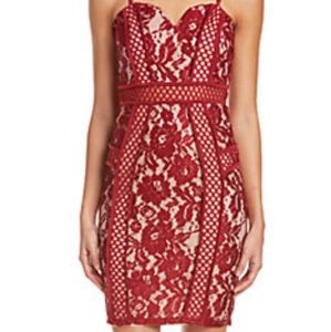 Brand New! Just Me Lace Sheath Dress